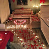 Be Romantic: 3000 Pcs Artificial Silk Rose Petals – Perfect for Valentine's Day, Wedding, and Party Flower Decorations