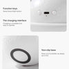 2-in-1 Moonlight Magic: USB-Powered Humidifier and 3D LED Moon Night Light – Create Serene Atmosphere with White, Warm White, and Yellow Glow